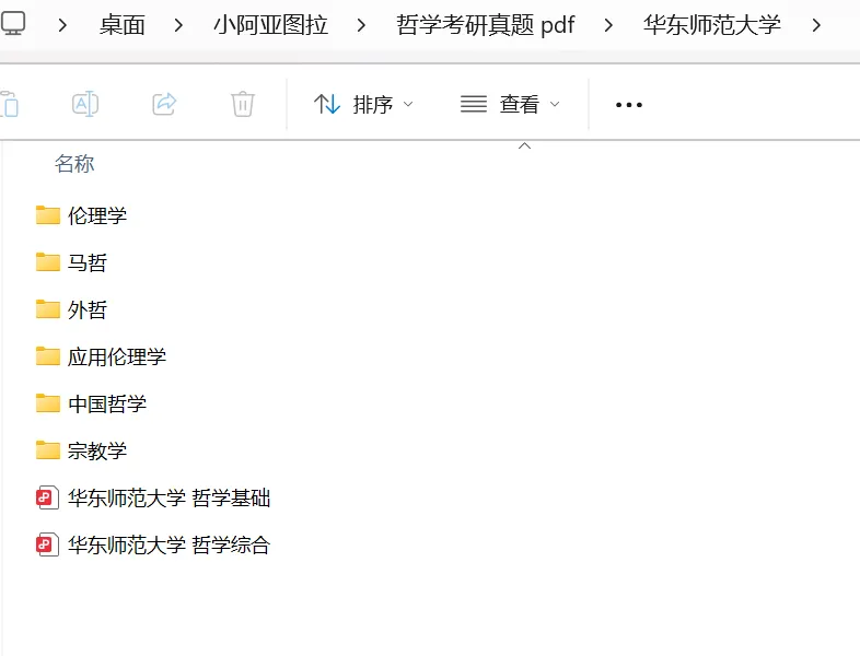 华东师范大学哲学考研历年真题:1997-2026 第9张