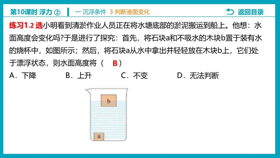 【希沃课件】刚更新的2026中考一轮复习 《浮力》第3、4课时 原创希沃白板课件 第18张 【希沃课件】刚更新的2026中考一轮复习 《浮力》第3、4课时 原创希沃白板课件 第18张