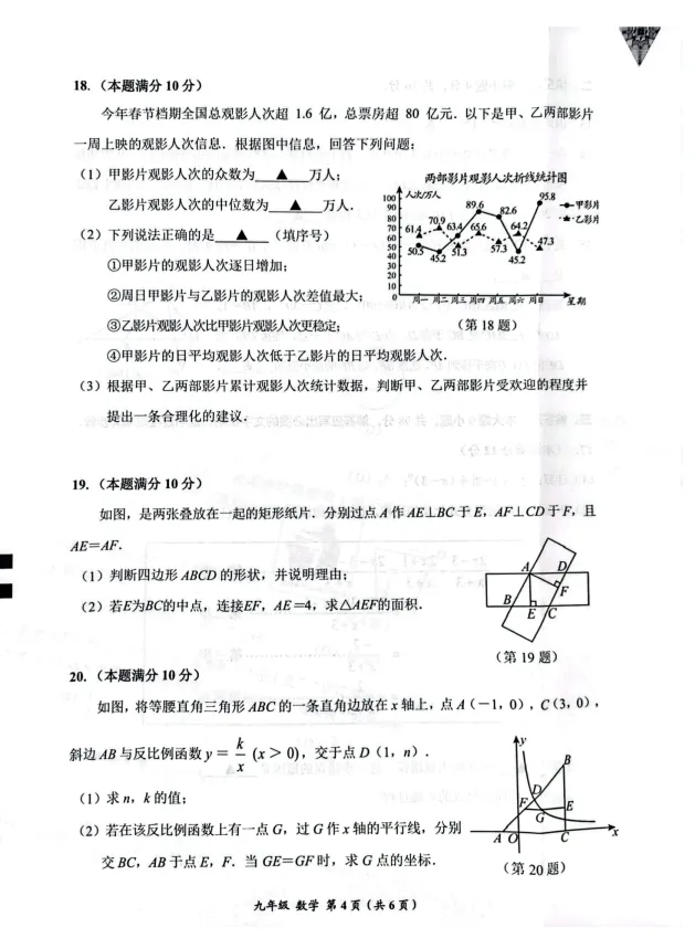 2026年贵州省中考省级模拟统一考试时间定了!内附历年一模真题及答案!-第28张图片-四季读书网