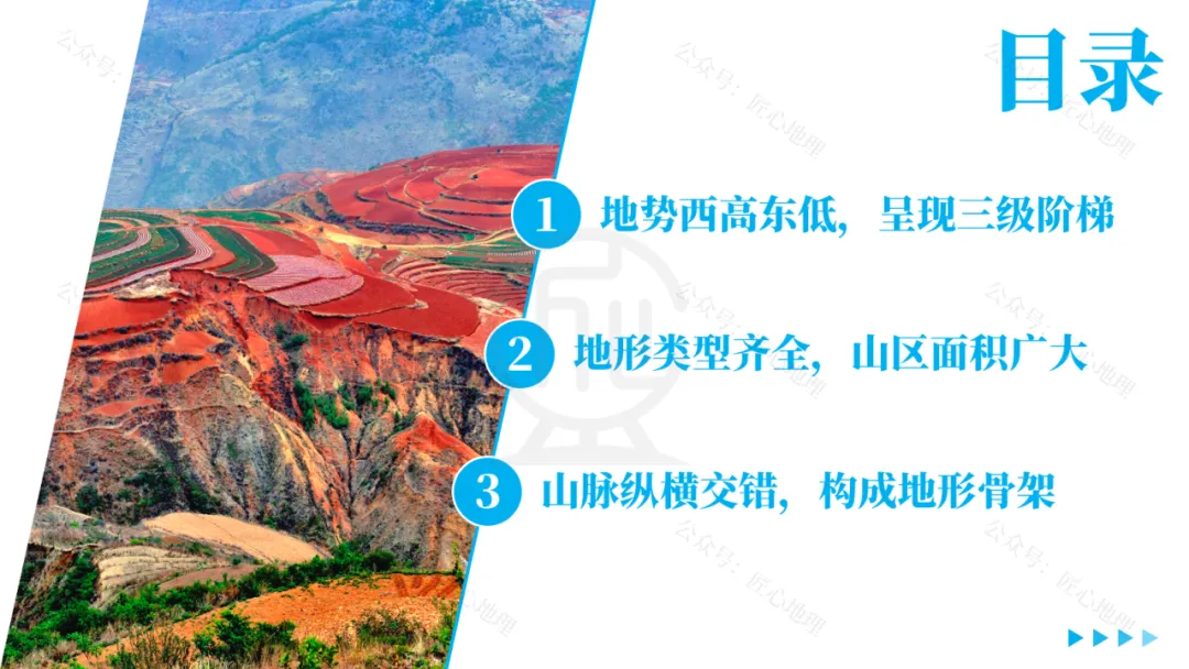 新教材 | 中考一轮复习·中国的地形(课件+导学单+练习题) 第22张 新教材 | 中考一轮复习·中国的地形(课件+导学单+练习题) 第22张