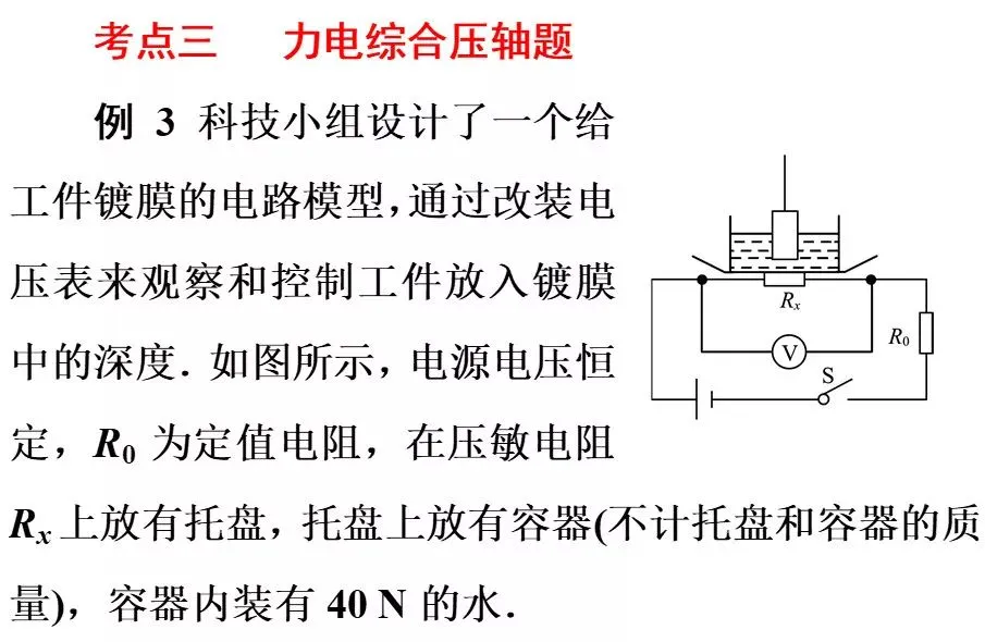 中考物理常考经典压轴题题型,转发收藏,好好研究 第16张