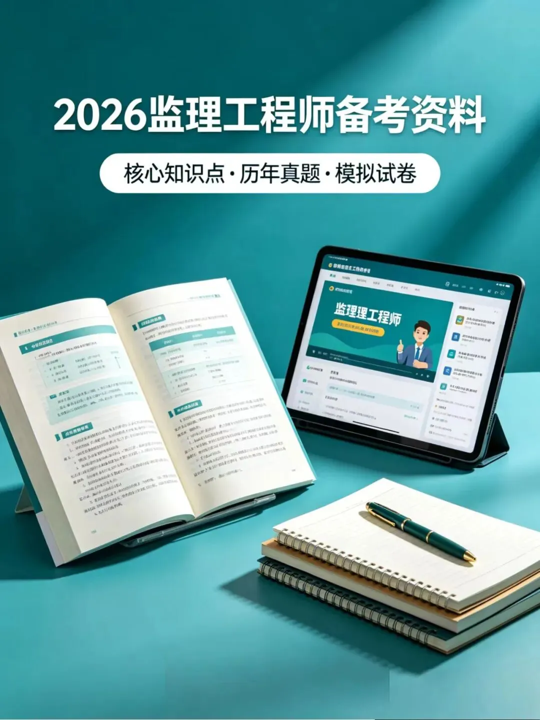 2026 监理工程师备考资料|历年真题 + 考点全汇总 第1张 2026 监理工程师备考资料|历年真题 + 考点全汇总 第1张