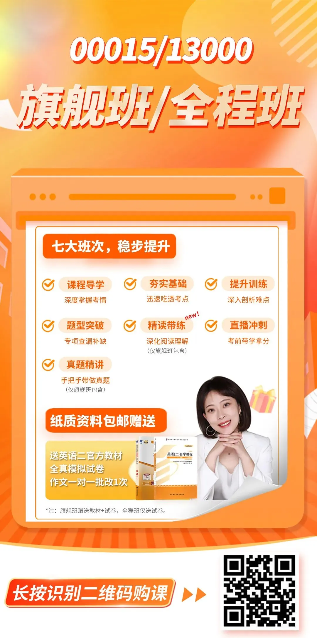 4月自考英语二/英语专升本,真题答案PDF免费领取! 第8张