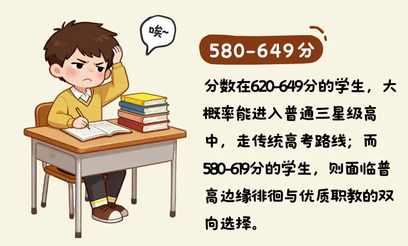 临近中考!各分数段升学方向全解析,家长必看 第5张