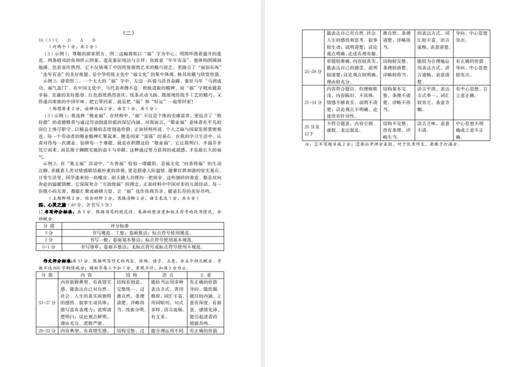 【初三模考】太原市2026年初中学业水平模拟考试(一) 第8张