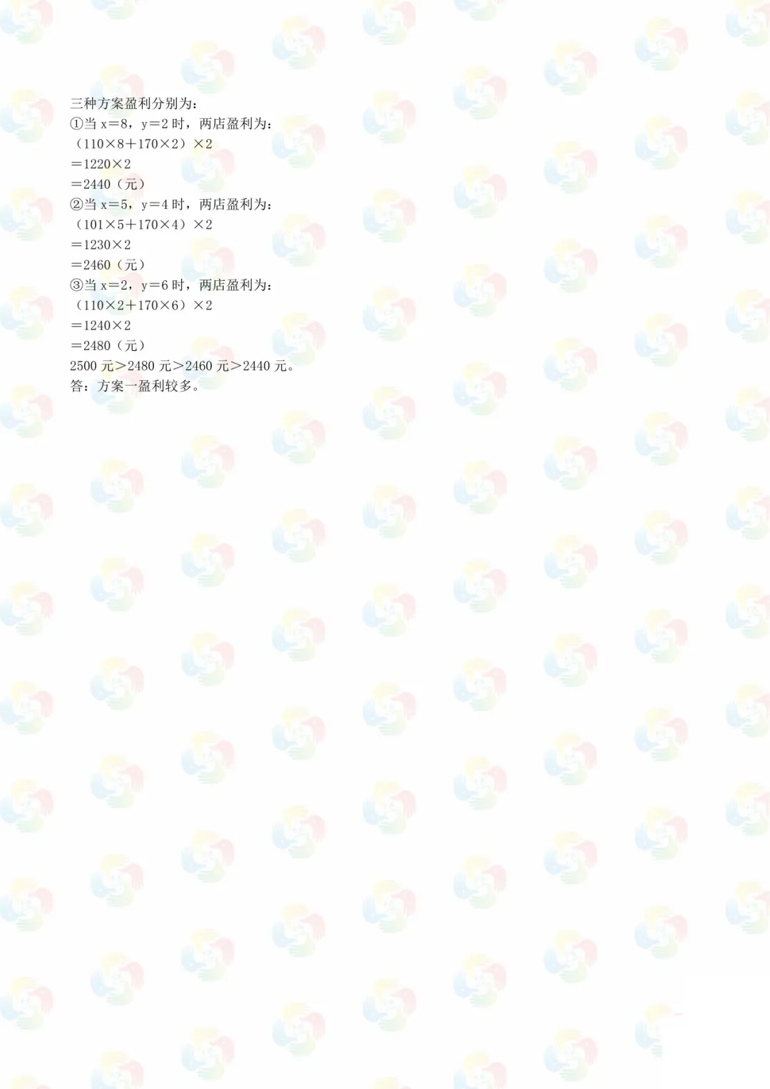 免费领|五年级海峡杯近三年真题合集(2023-2025)含答案解析 第25张