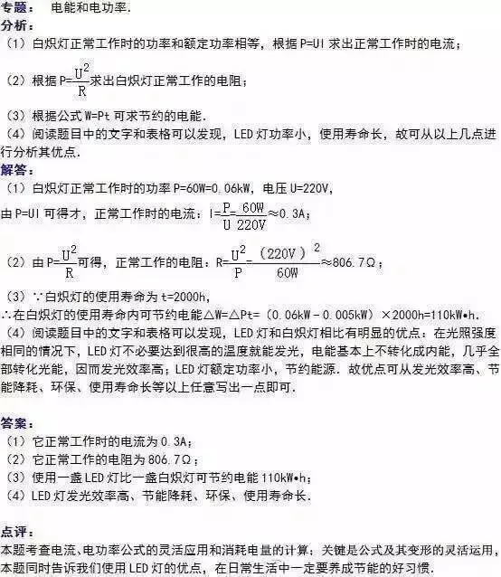 中考物理压轴题大多选自这10道 想拿100必做! 第16张