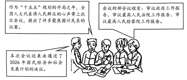 全国两会/生态环境法典…2026中考道法各地模考时政热点试题精选 第3张