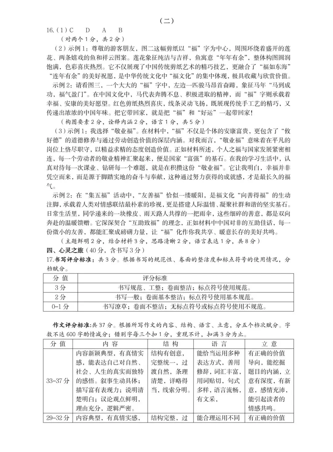 2026年九年级4月初模拟测试-第11张图片-四季读书网