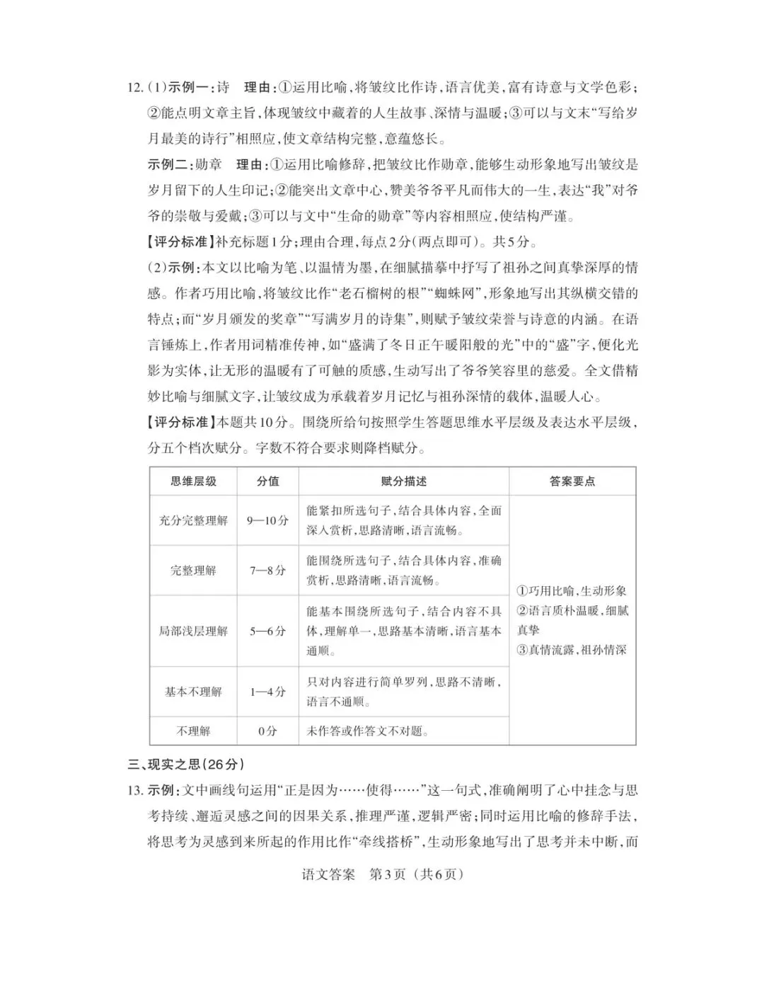 2026年九年级4月初模拟测试-第37张图片-四季读书网