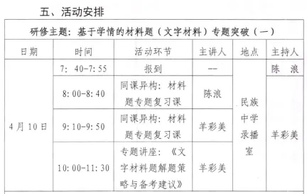 2026年乐东县初中历史学科送教活动暨中考备考专题培训(一)简报 第1张