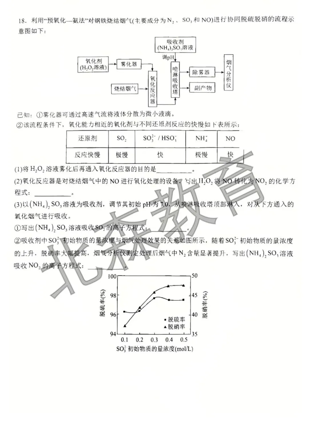 真题分享|哈尔滨市六中高一化学月考试题 第7张