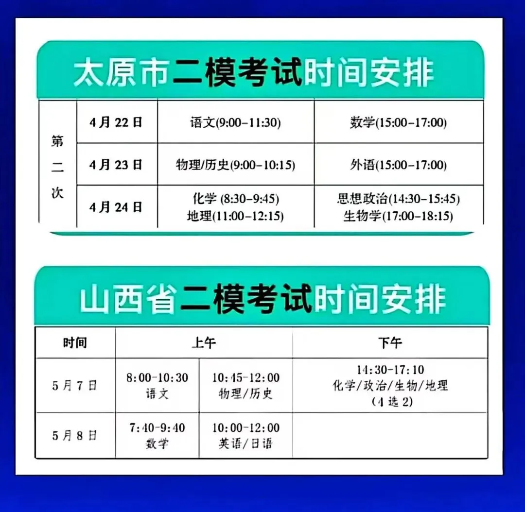 【试卷+答案】4月22日山西(太原二模/吕梁三模)暨2026届高三质量检测全科汇总! 第5张