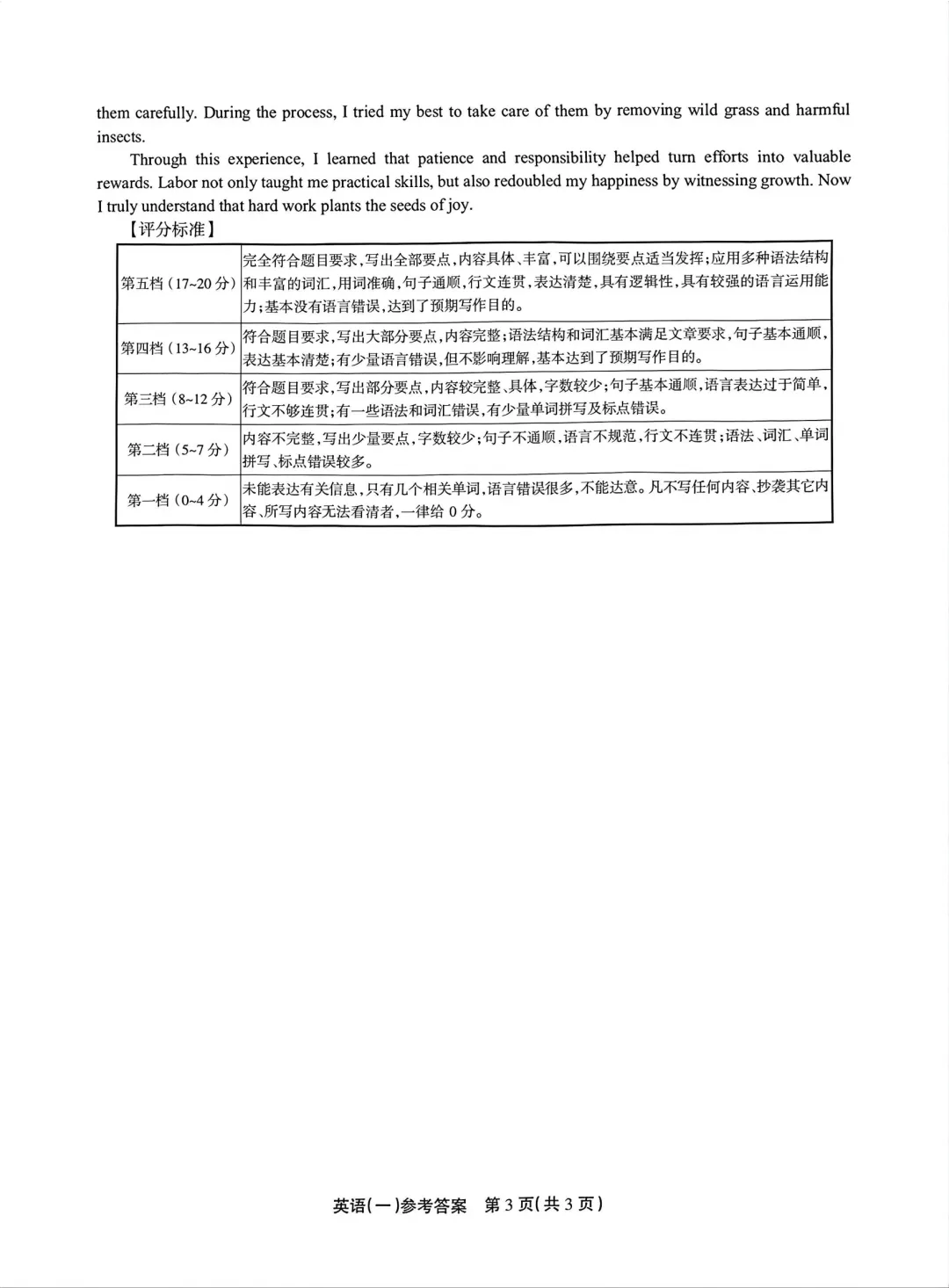 中考模拟|2026年4月浙江省中招仿真模拟卷(一)「全科」试题(听力录音;听力材料;答案) 第34张