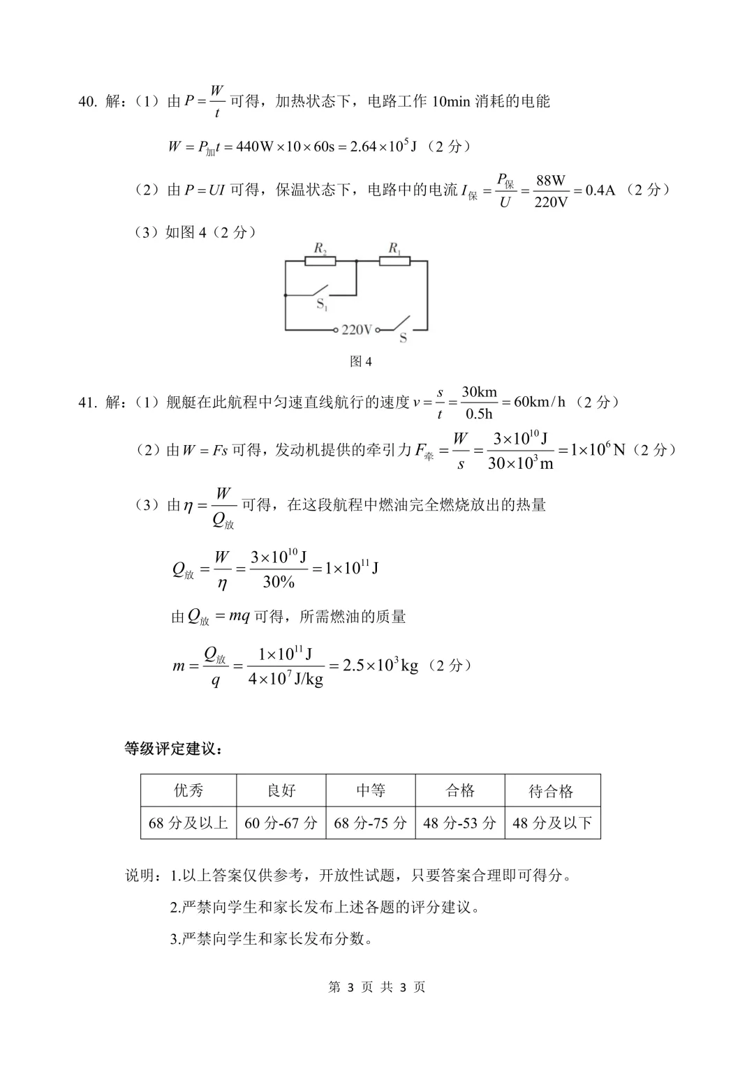 2026太原中考一模语文、理科综合试题及答案! 第30张