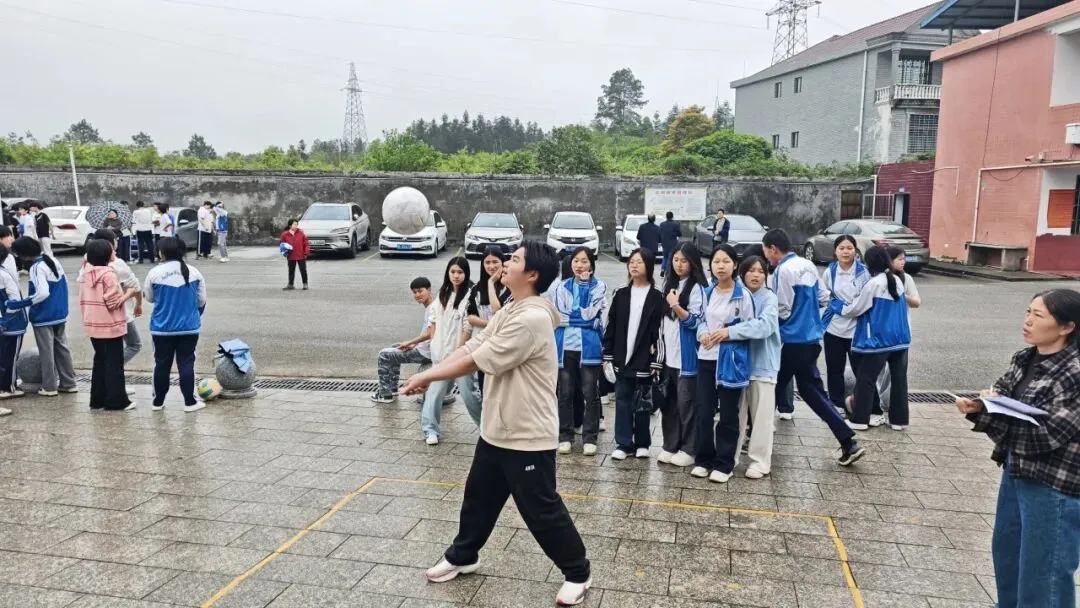 以测促练,砺剑中考——安仁五中开展中考体育模拟测试 第18张