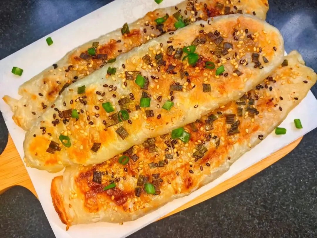中考倒计时!初三儿子早餐不费妈,不和面不擀皮,15分钟烙4个饼 第1张
