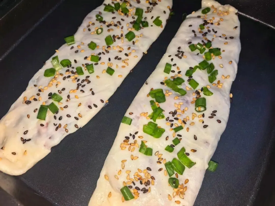 中考倒计时!初三儿子早餐不费妈,不和面不擀皮,15分钟烙4个饼 第6张