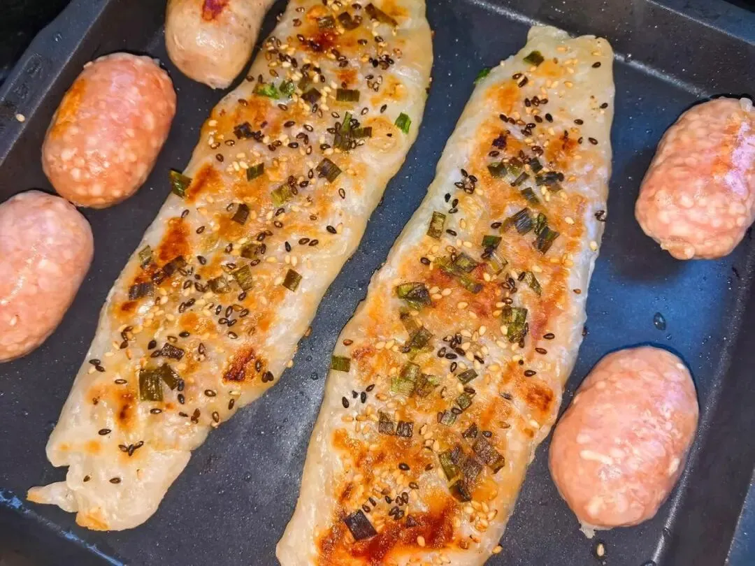 中考倒计时!初三儿子早餐不费妈,不和面不擀皮,15分钟烙4个饼 第7张