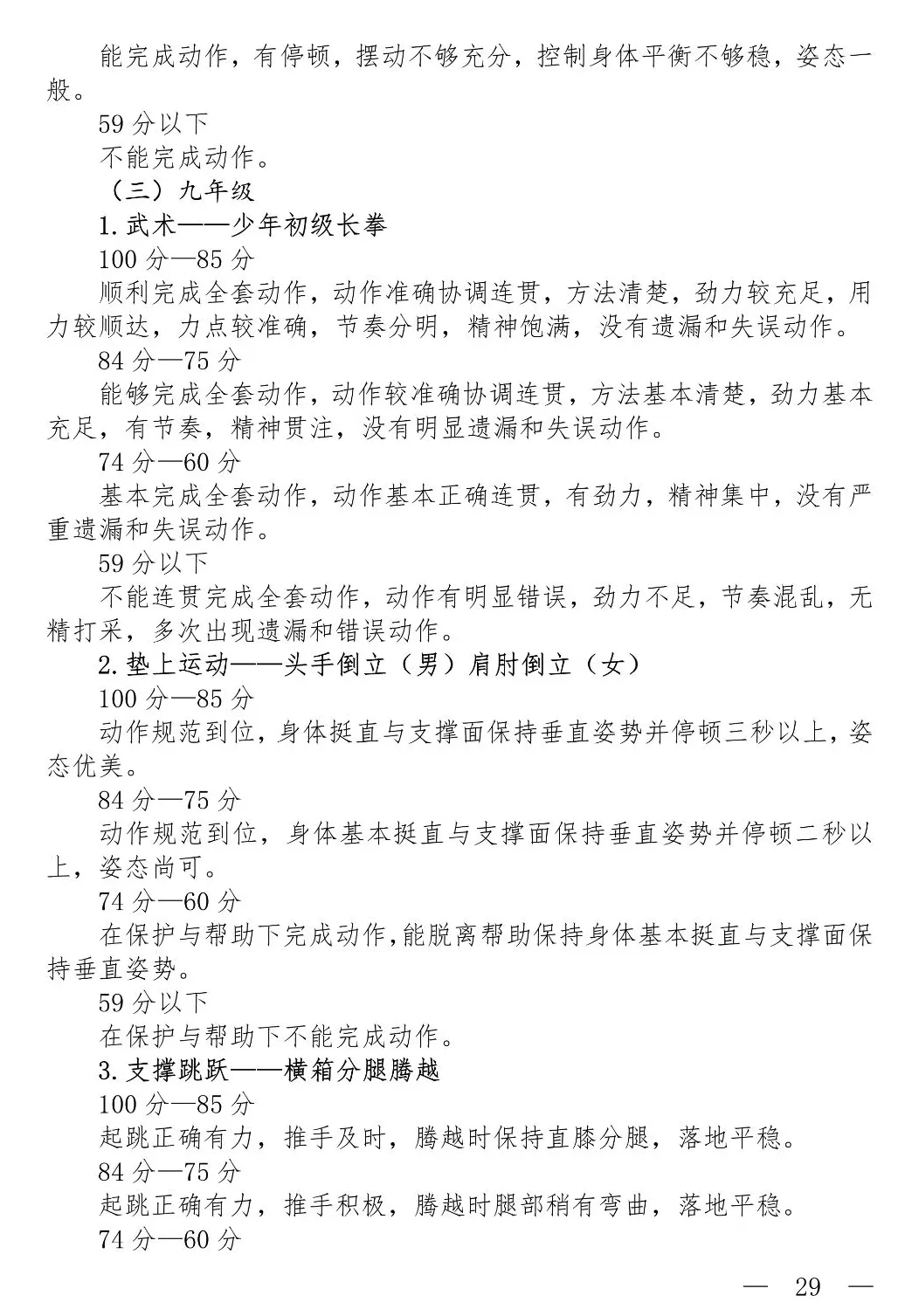 上海中考体育考试实施方案 第21张