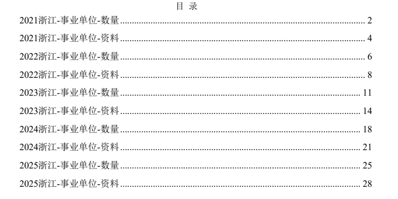 2021-2025年浙江事业单位数资真题(含解析) 第1张