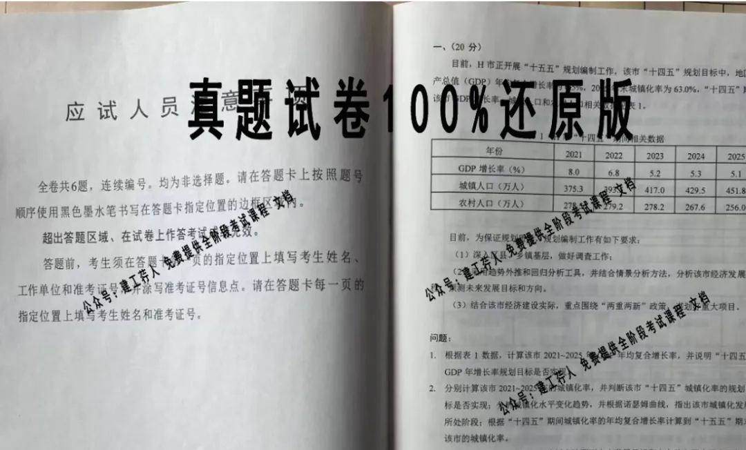 2026年咨询工程师 实务科目真题试卷及答案 完整版 第22张