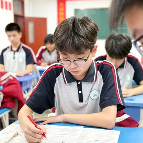中考倒计时67天|夜灯为证,少年逐梦,不负前行 第21张