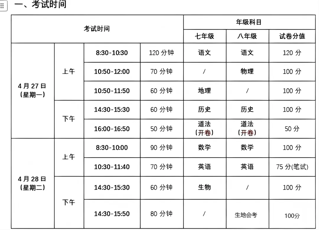 深圳四区期中时间已出!附往年期中真题! 第2张