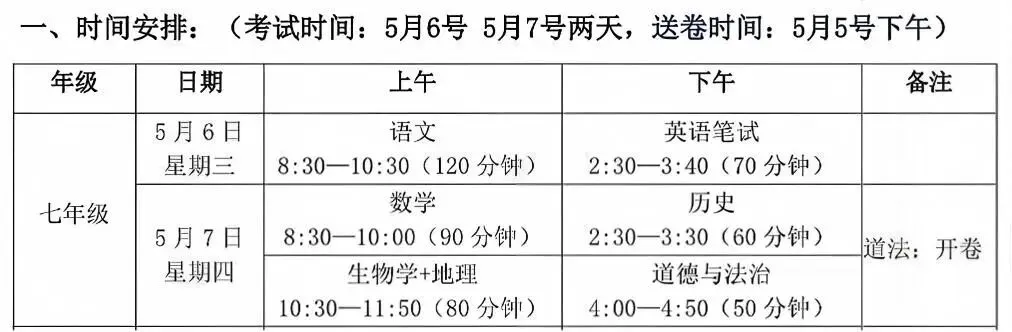 深圳四区期中时间已出!附往年期中真题! 第4张