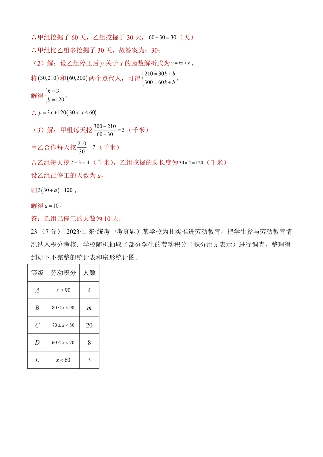 2026年中考第二次模拟考试数学(陕西卷)含解析 第25张