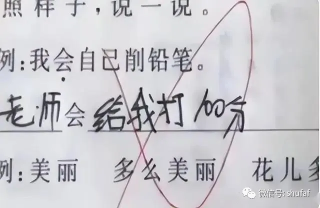 小学生“倒数第一试卷”走红,老师:我教不了,这孩子智商太高! 第16张 小学生“倒数第一试卷”走红,老师:我教不了,这孩子智商太高! 第16张