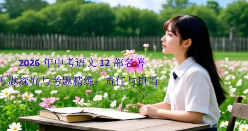 2026年中考语文12部名著专题探究与考题精练:责任与担当 第2张 2026年中考语文12部名著专题探究与考题精练:责任与担当 第2张