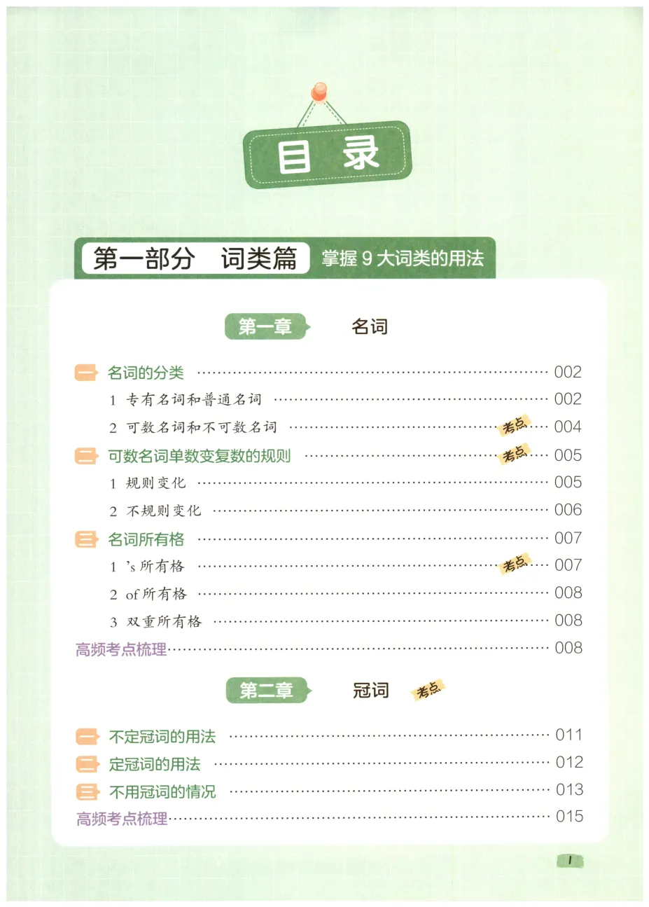 一本小学英语语法汇总+真题演练(含答案) 3-6年级通用版 pdf电子版可打印 第4张