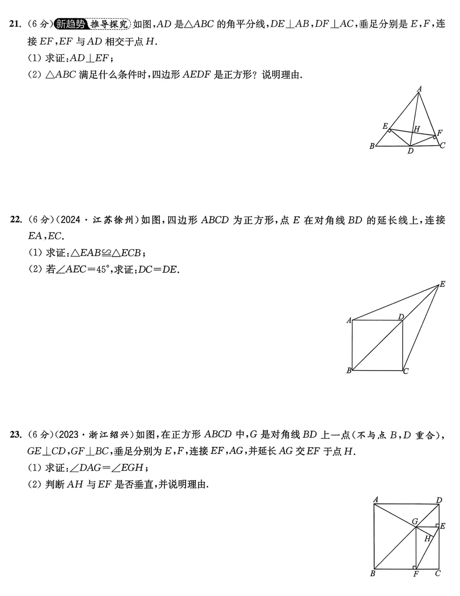 2026《初中数学•亮点给力大试卷》八下(SK) 第10张