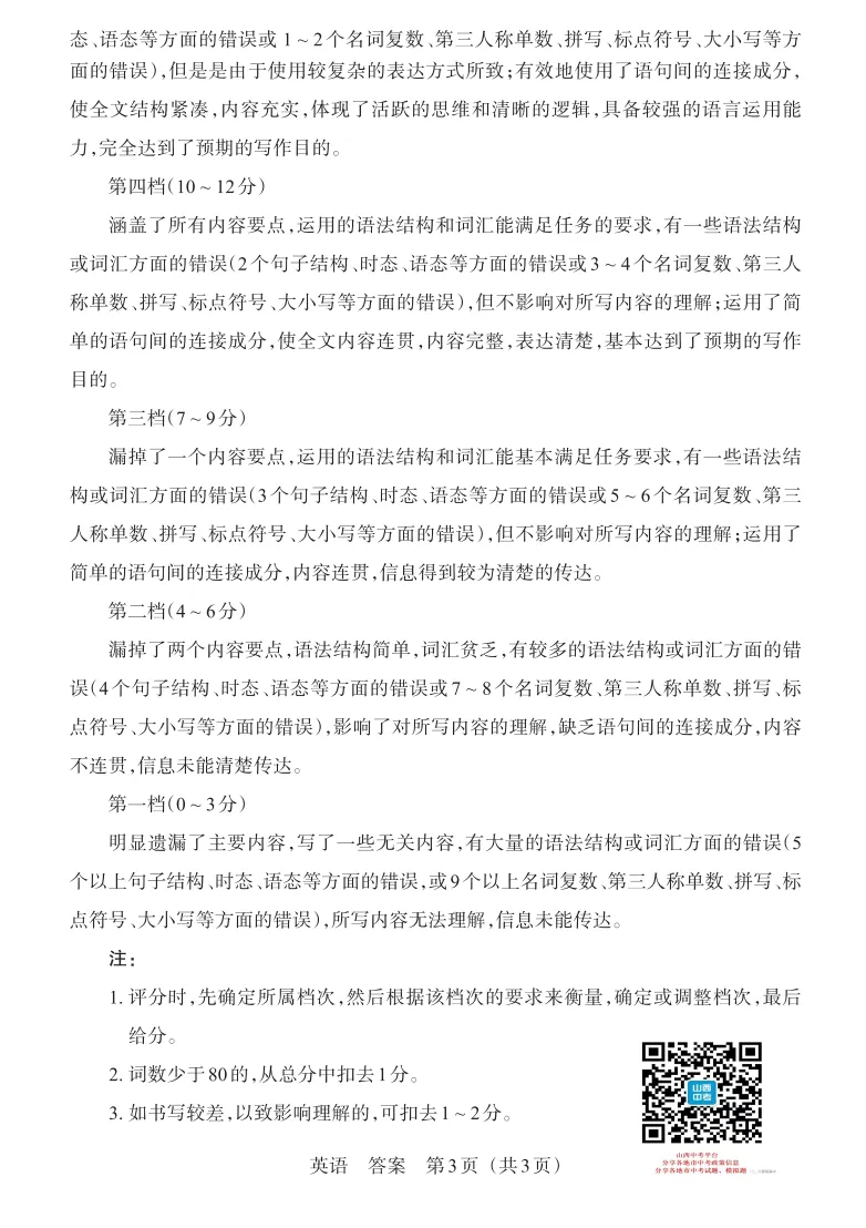 山西2026年中考模拟联考(二)B卷试题及答案! 第29张
