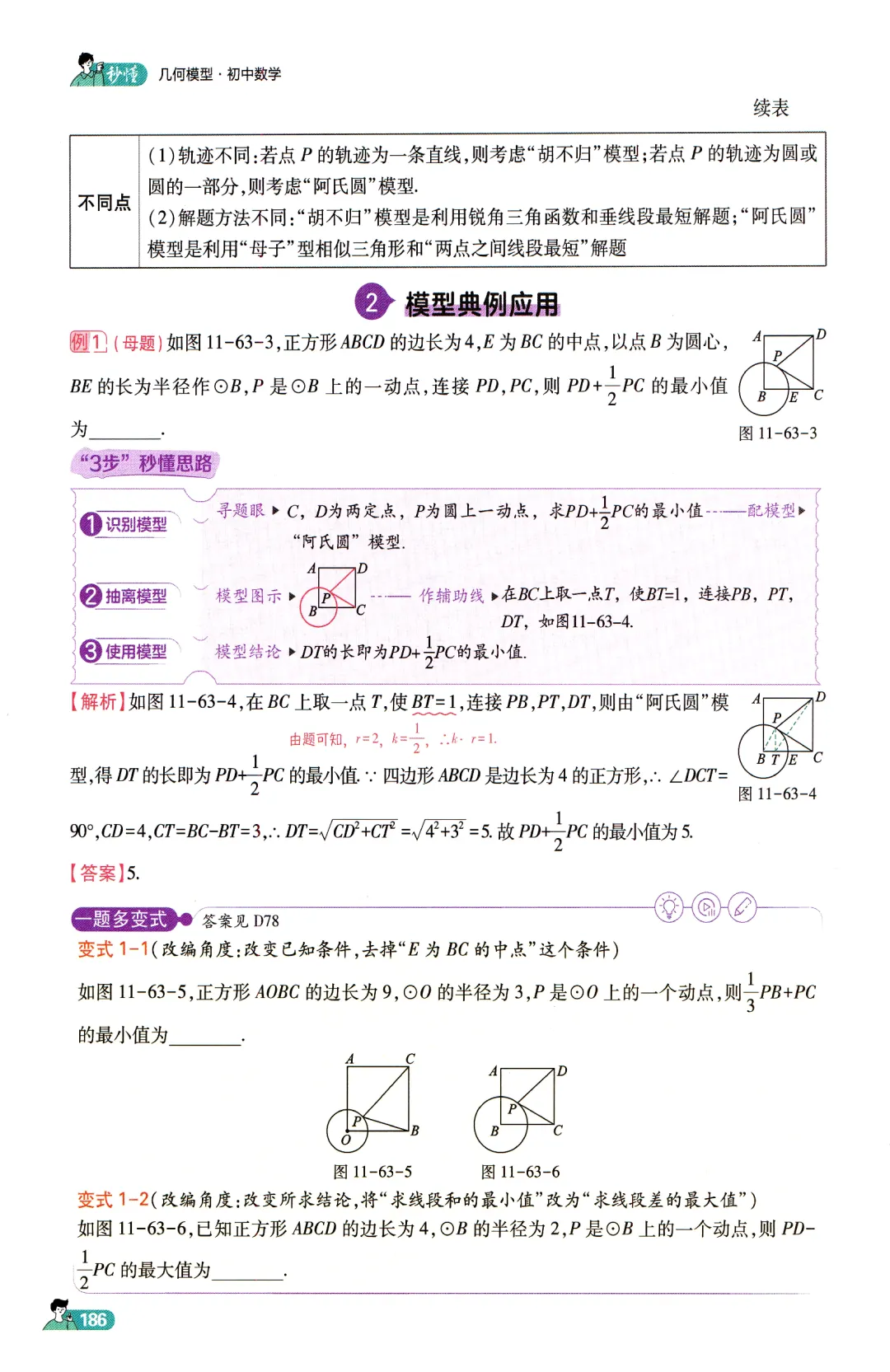 中考数学高分必备模型 第7张 中考数学高分必备模型 第7张
