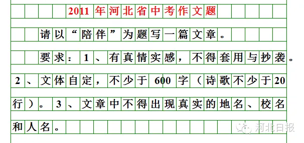 【初升高择校】收藏!河北中考近20年语文作文题目汇总 第10张 【初升高择校】收藏!河北中考近20年语文作文题目汇总 第10张