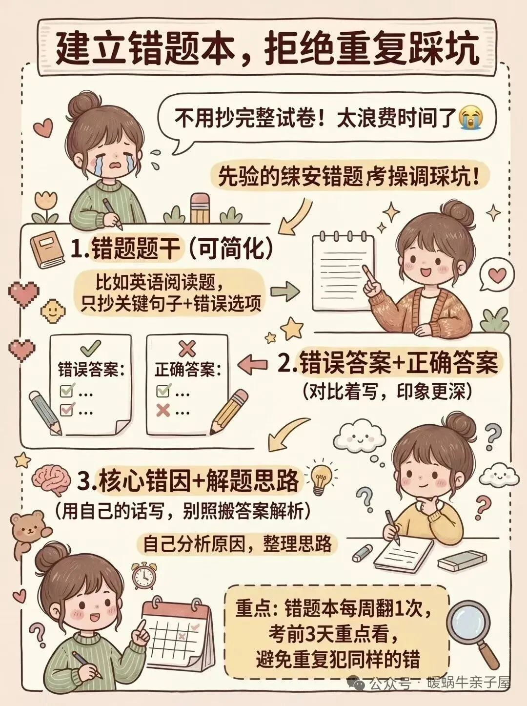 一张考完的试卷如何发挥最大的作用 第5张