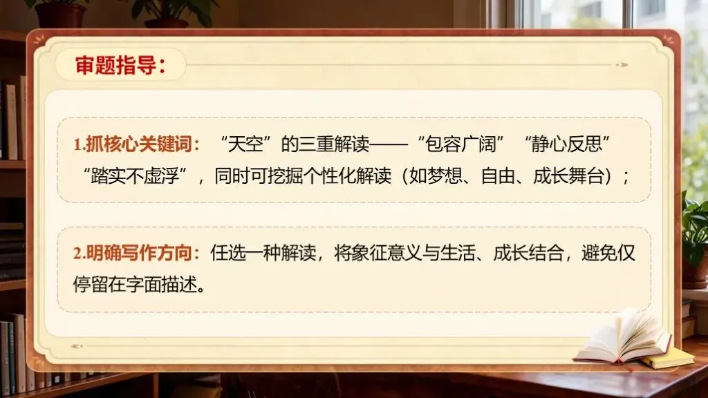 中考语文复习《专题二十二:话题作文写作知识与技巧》 | 解锁话题作文写作,掌握审题构思高分技巧 第12张 中考语文复习《专题二十二:话题作文写作知识与技巧》 | 解锁话题作文写作,掌握审题构思高分技巧 第12张