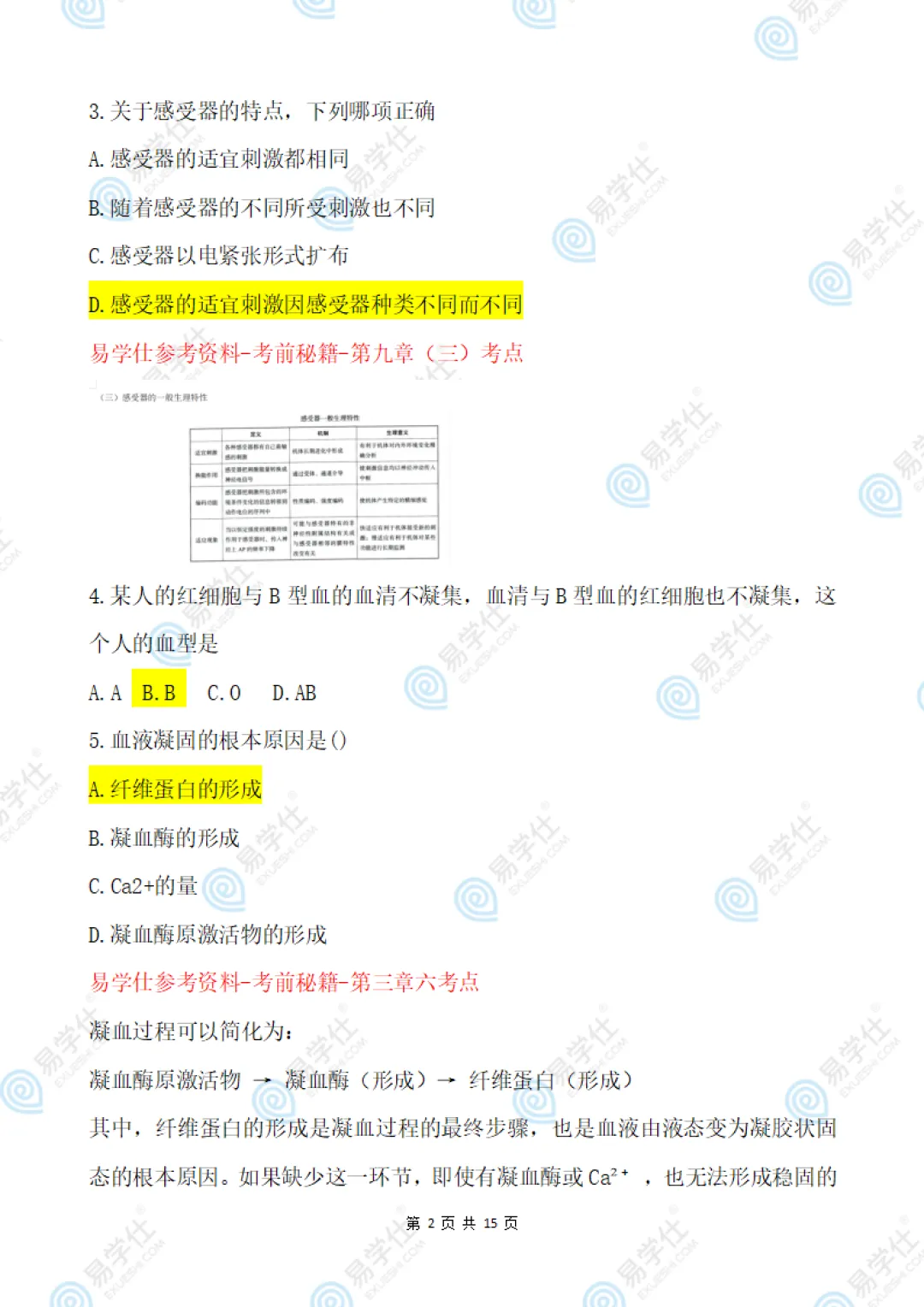 2026海南专升本部分专业课真题答案! 第20张