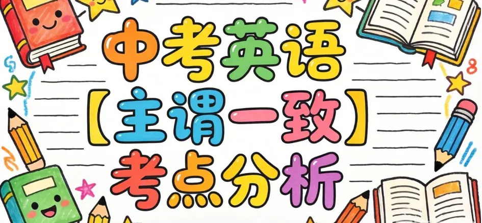 中考英语【主谓一致】考点分析 第1张 中考英语【主谓一致】考点分析 第1张