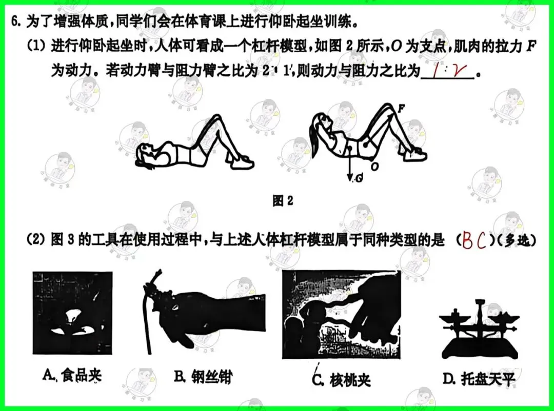 备战中考物理:解析26版灿烂在六月试卷11,上海学子的备考利器 第14张
