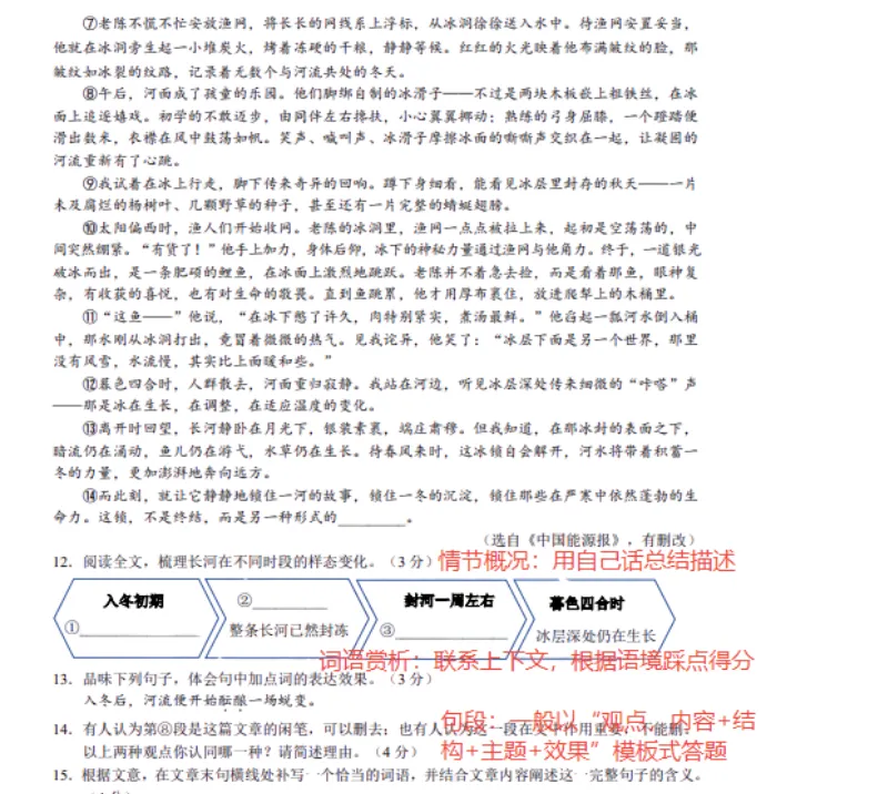 2026 南宁中考语文一模深度解析|考点 + 技巧一次吃透! 第4张 2026 南宁中考语文一模深度解析|考点 + 技巧一次吃透! 第4张