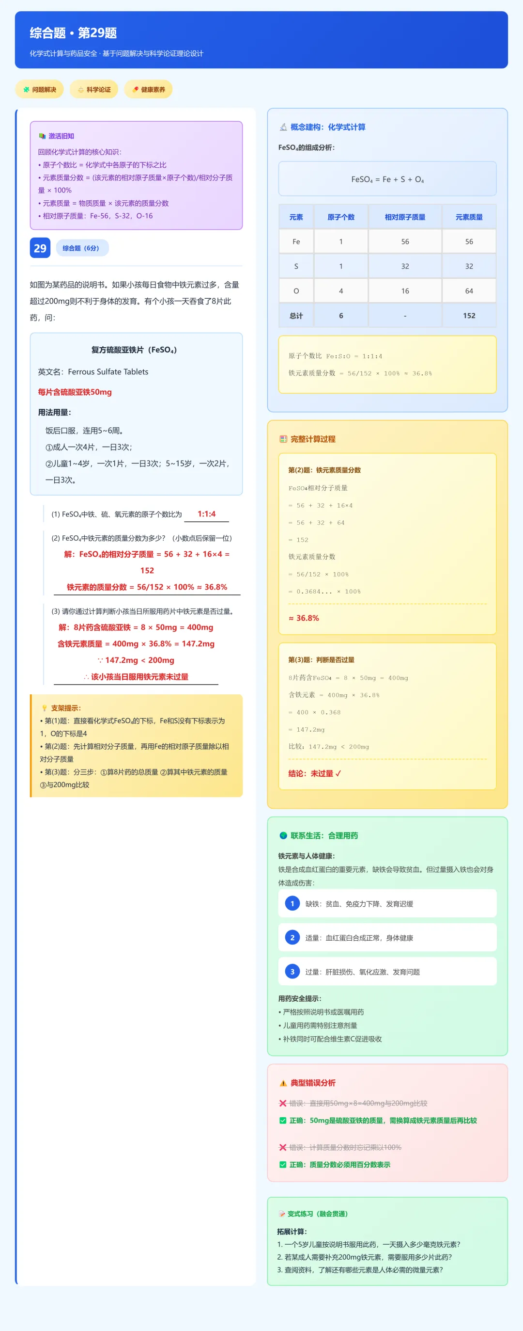 临浦片七年级期中考试科学试卷分析 第40张