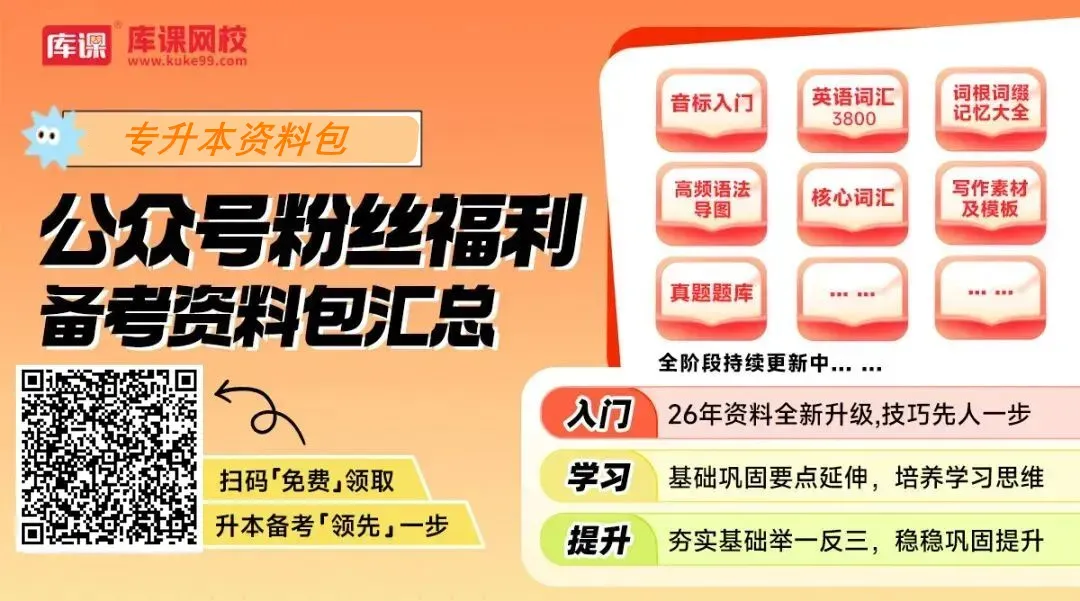 2026年内蒙古专升本【英语】考试真题汇总(回忆版复现) 第1张