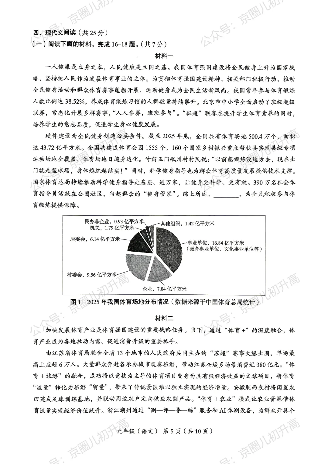 2026北京海淀初三一模语文试卷+作文题出炉,考生:太难写了 第18张