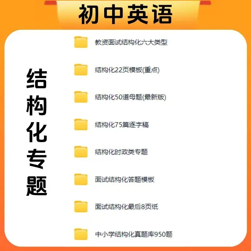 初中英语教资面试备考捷径:最新真题+全流程逐字稿 第3张 初中英语教资面试备考捷径:最新真题+全流程逐字稿 第3张