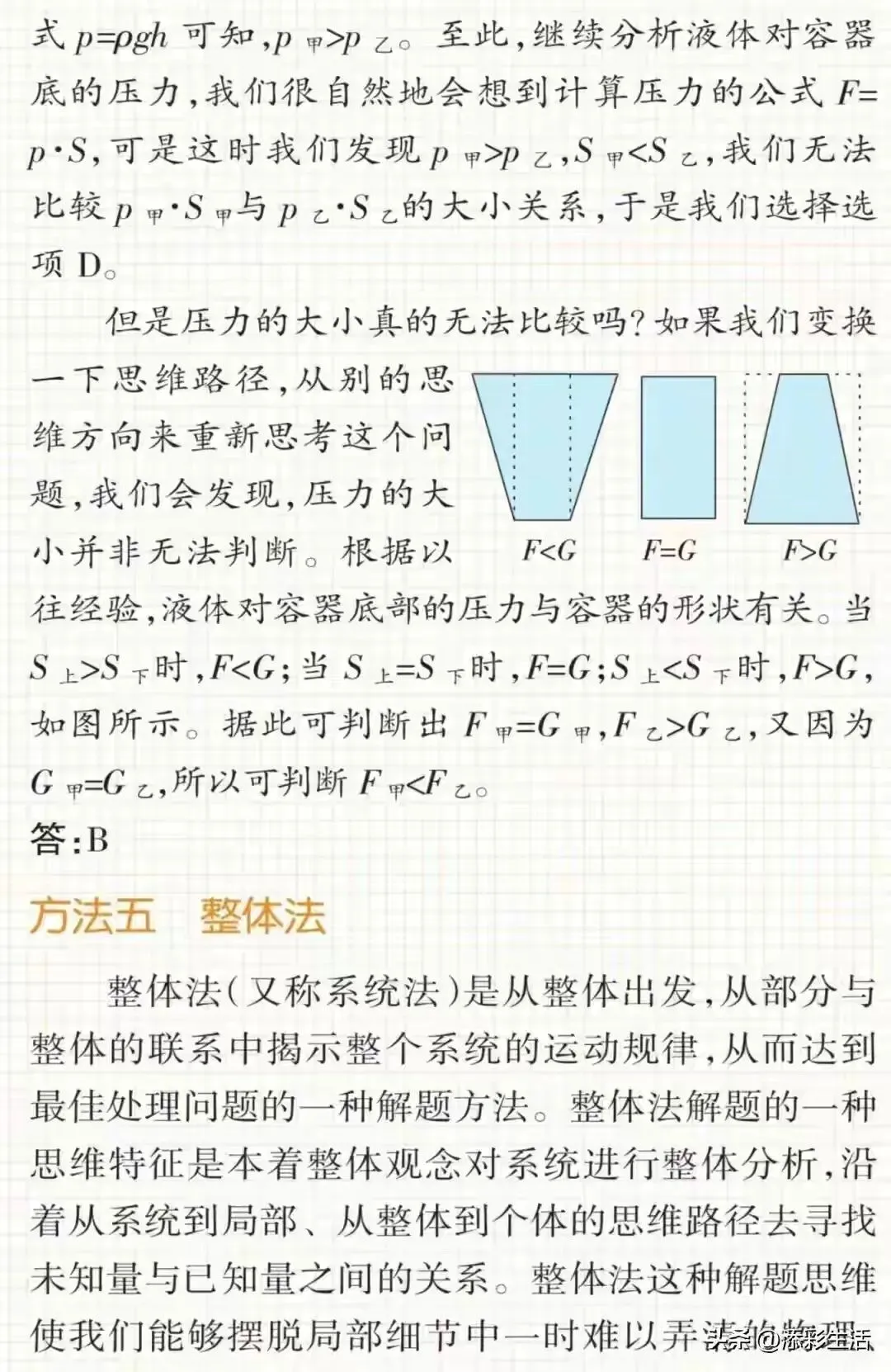 中考物理必掌握十种解题方法经典例题汇总 第7张