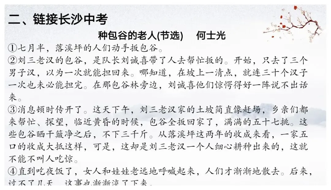 中考小说人物形象专题复习(课件+教学设计+学案) 第11张