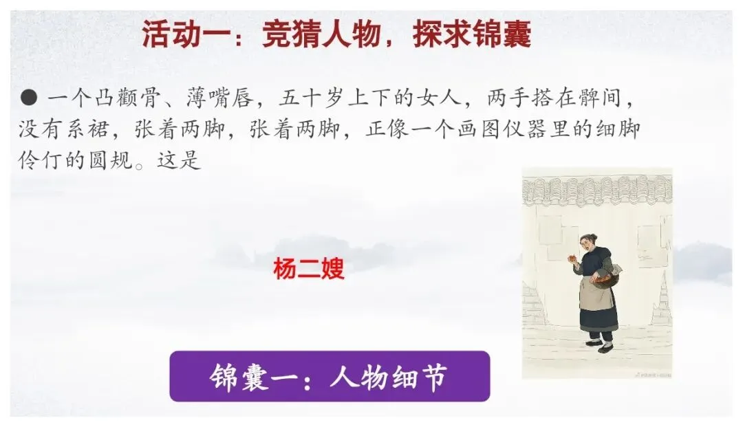 中考小说人物形象专题复习课这样上思路清晰(课件+教学设计+导学案) 第3张